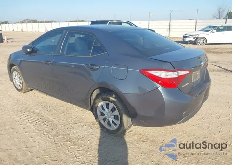 2014 Toyota Corolla L z USA, uszkodzony, nr VIN 2T1BURHE2EC210761